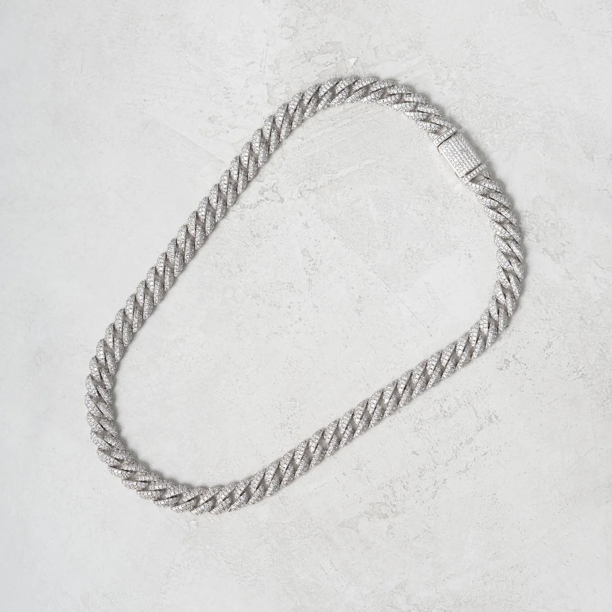 8.5mm Diamond Cuban Chain