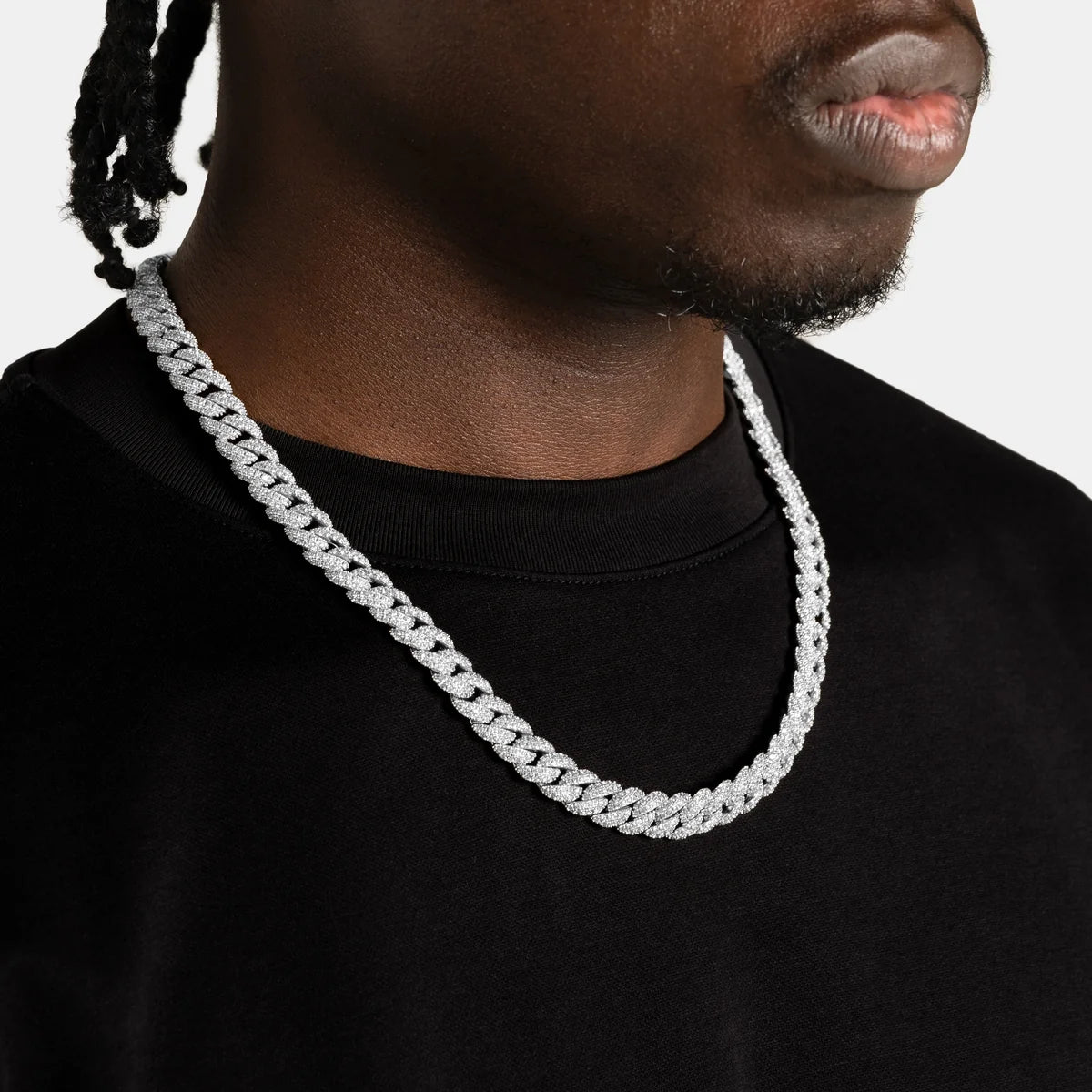8.5mm Diamond Cuban Chain